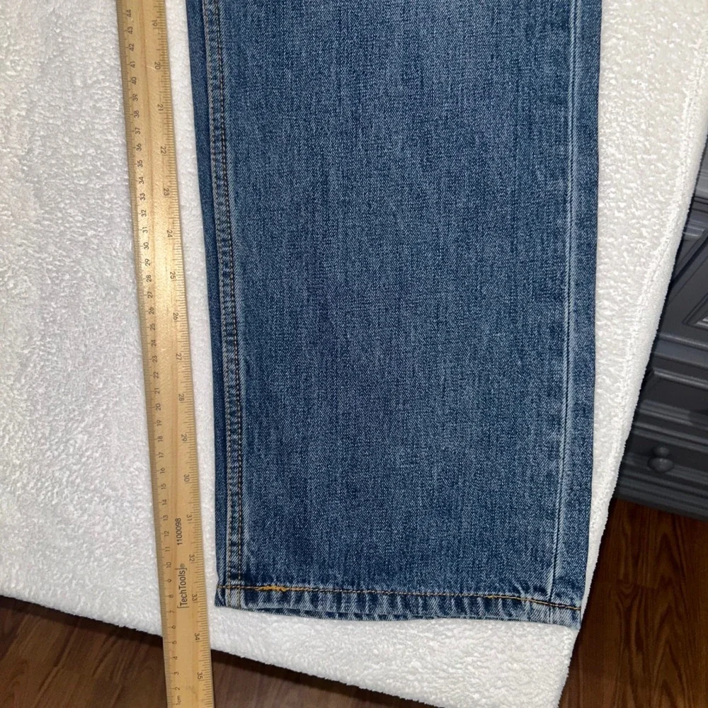 Levi's 505 Regular Fit Jeans Mens 40x32 Blue Denim Straight Leg Work Casual